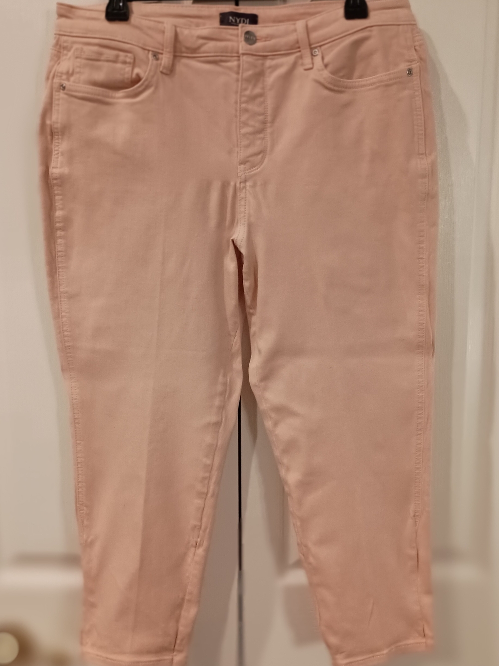 NYDJ Blush Pink Women's Cropped Jeans